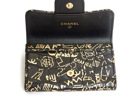 chanel credit card case graffiti|Chanel Graffiti Bag for sale .